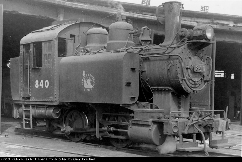 CNJ 0-4-0T #840 - Central RR of New Jersey